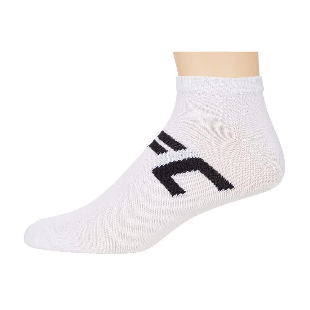 UFC No Show Socks White/Black One Size